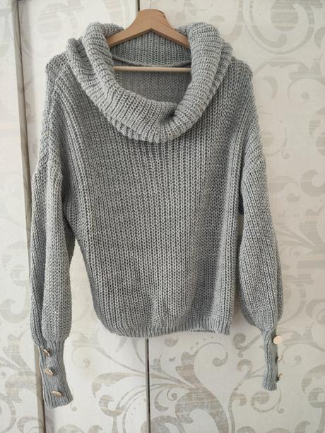 Pletený sveter, s
