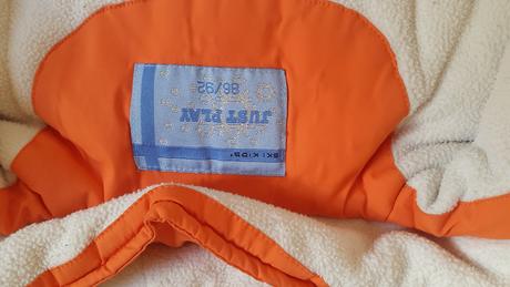 Detská  zimná bundička, just play,86