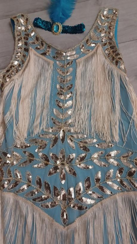 Dámske gatsby šaty, l