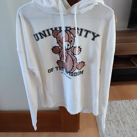 Damska mikina skrátená, l / xl