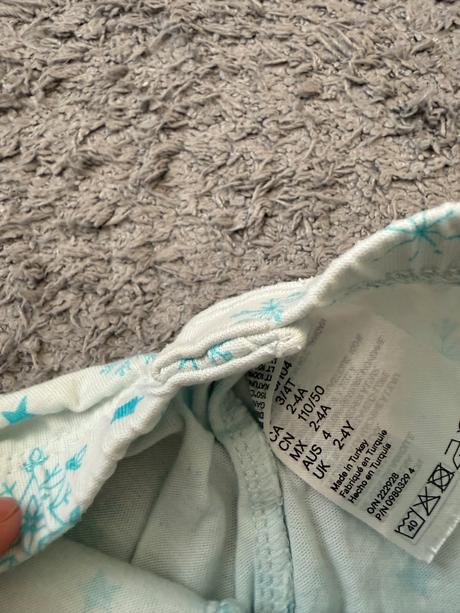 Letne pyžamo frozen h&m 98/104, h&m,98