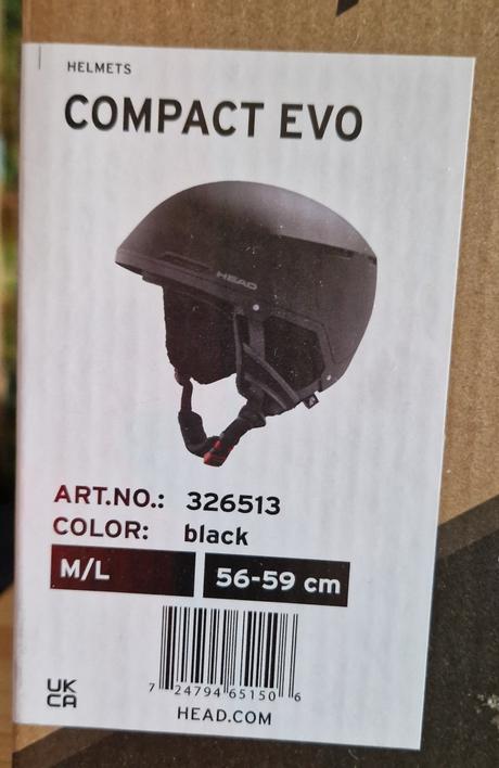 Prilba lyziarska head evo compact, head,l