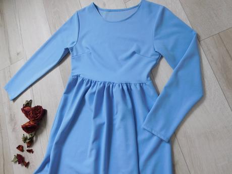 Bledo modré šatočky -38v,, 38