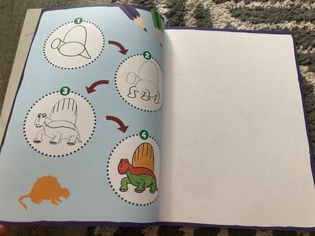 Dinosaury kreslenie ľahko a rýchlo,