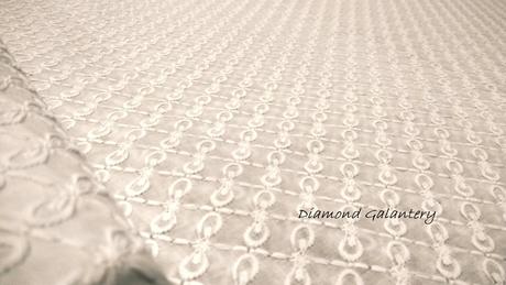 Madeira - biela vzor i- cena za 10 centimetrov,