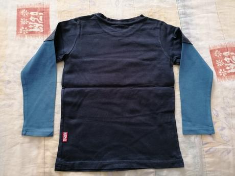 Chlapčenské tričko s dlhým rukávom marvel, marvel,116