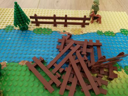 Stavebnica plot 12ks, 