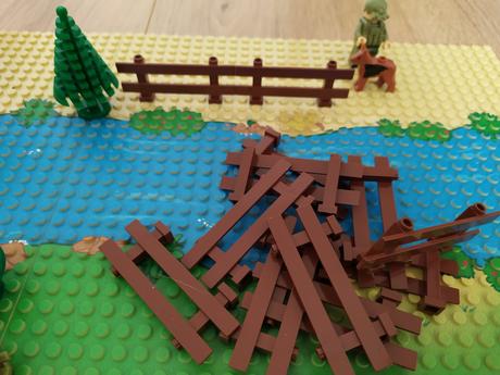 Stavebnica plot 12ks, 