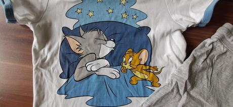 Letné pyžamo 134/140, h&m,134