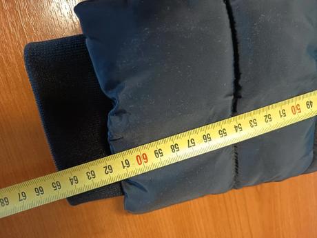 Nový prešívaný kabát s kapucňou tchibo 42, tchibo,42