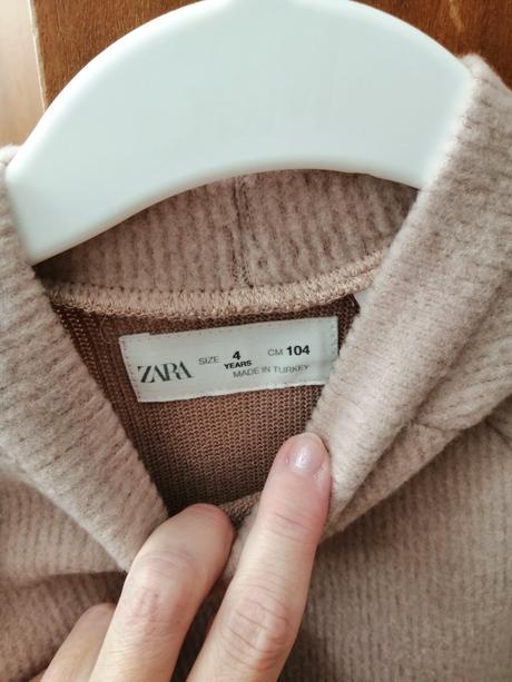 Teplejšie šaty, zara,104