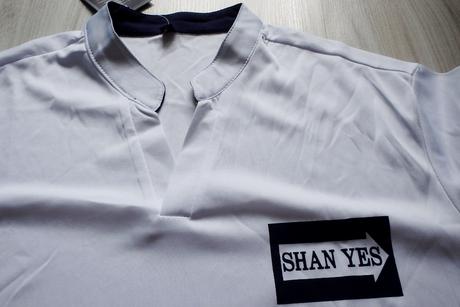 Letná súprava bielo čiernej farby, l/xl, l