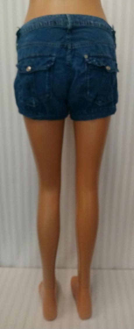 Dámske modré šortky, shorts, s, s