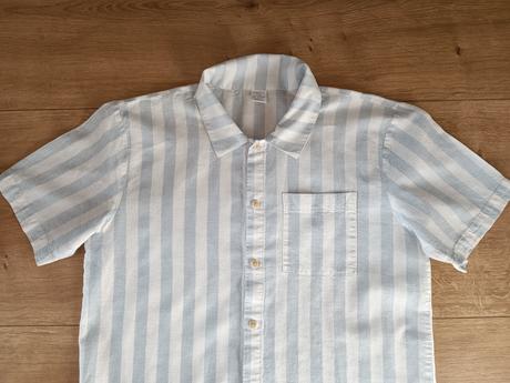 Ľanovo bavlnená košeľa v 158/164cm, lindex,158