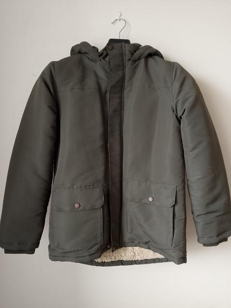 Bunda - vetrovka s kožúškom 152/158, pepco,158