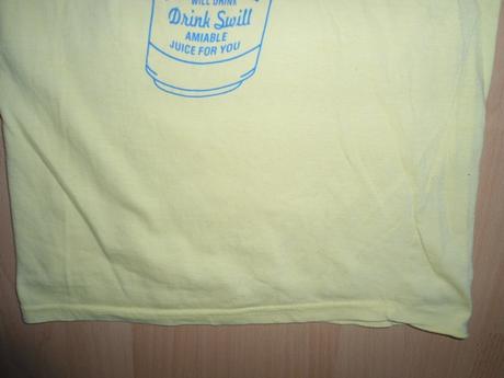 Zlte tricko kratky rukav, s