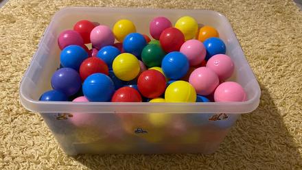 Guličky (loptičky) plastové, 