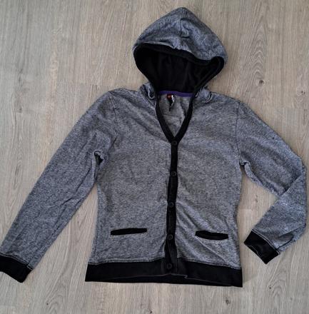 Bavlnená mikina s kapucňou, 146