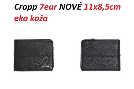 Peňaženka cropp čierna, cropp