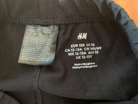 Legíny, h&m,158