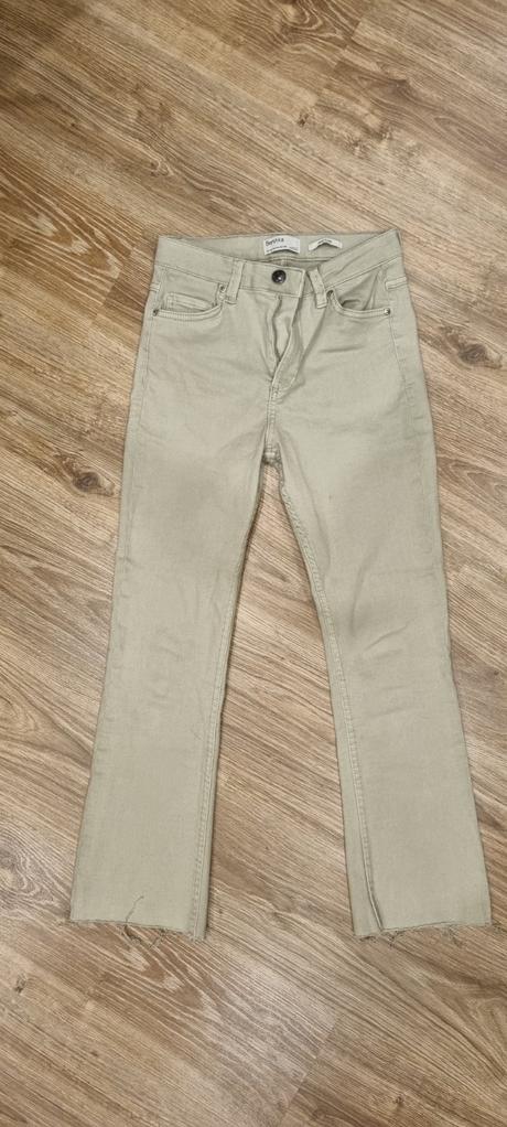 Riflove nohavice, bershka,s
