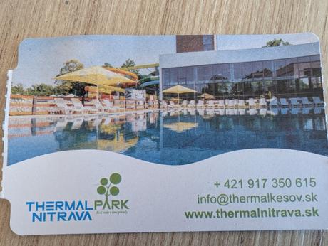 Aquapartk thermal nitrava 4hod vstup, 