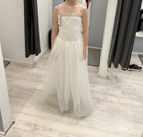 Šaty na sv.prijímanie s bolerkom, 140