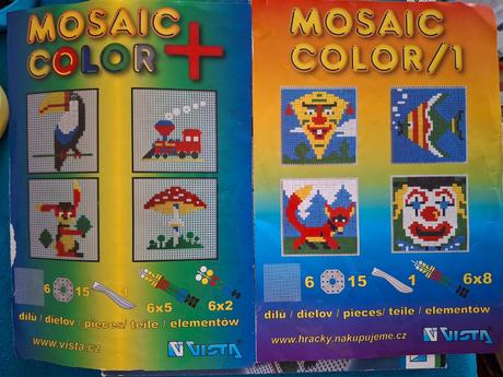 Stavebnice mosaic color, 