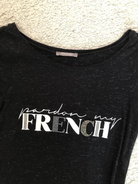 Asymetrické tričko orsay xs/s, orsay,xs