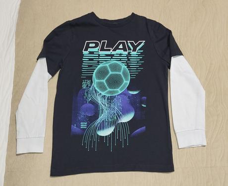 Tričko dlhý rukáv velk. 128, f&f,128