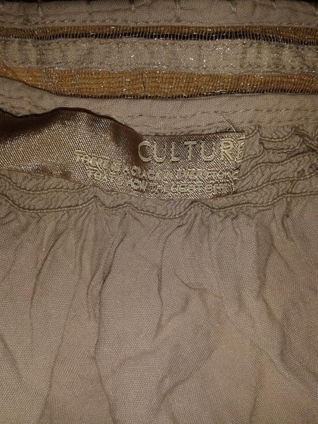 Bezova bluzka s koralikmi, xl