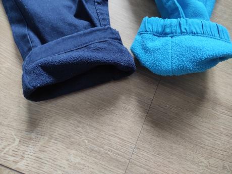 Zateplené nohavice, lupilu,98