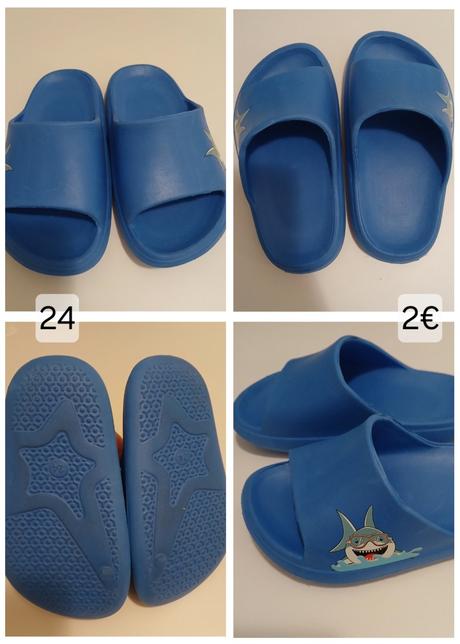 Chlapčenské papuče, gumenne 24, 24