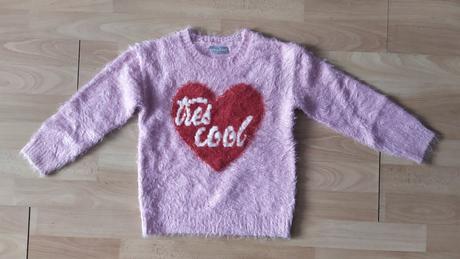 Veľ.128 chlpatý, huňatý sveter, 128