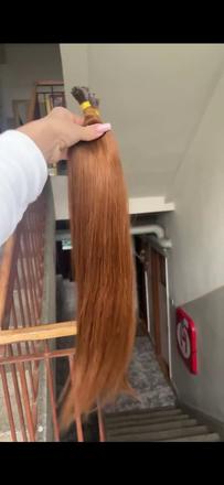 Hnede prirodne vlasy, 