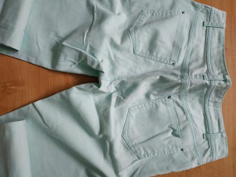 Letné bavlnené rifle zn.denim,veľkosť 38, denim,38