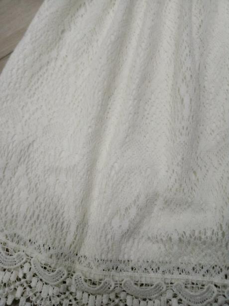 Čipkované šaty, h&m,158