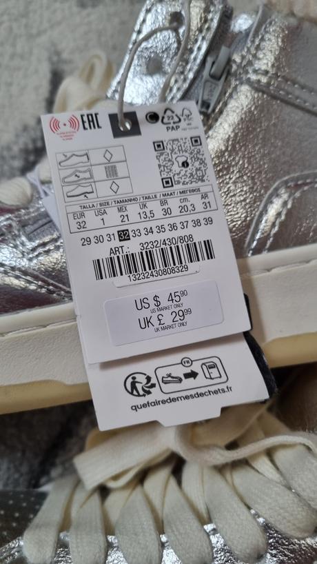 B3596 tenisky zateplené, zara,31