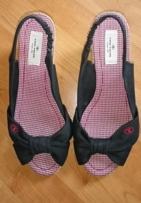 Sandálky tom tailor č.39, tom tailor,39