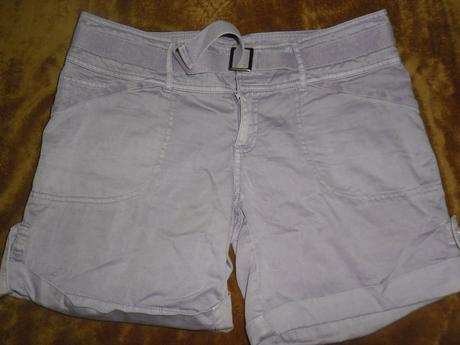 Fialové šortky, amisu,38