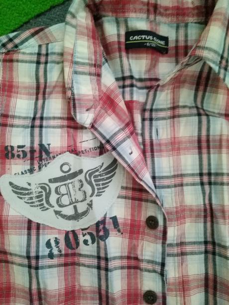 Letná kockovaná košeľa, 128