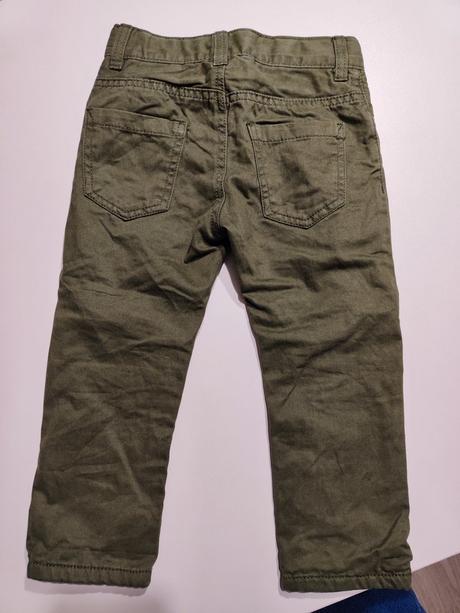 Zateplené nohavice, h&m,98