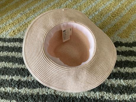 Trblietavý slamený klobúk 122/128, h&m,122