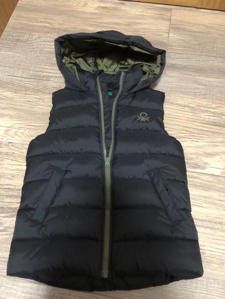 Zateplená vesta, benetton,122