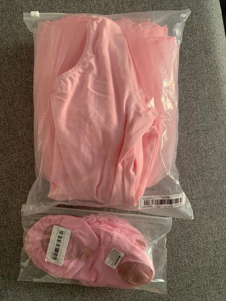 Baletne body so suknou, 140