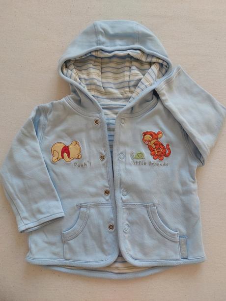 Obojstranná mikina macko pu, 68