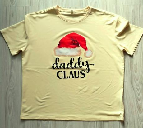 Vianočné tričko "daddy claus", v. xxl/xxxl, xxl