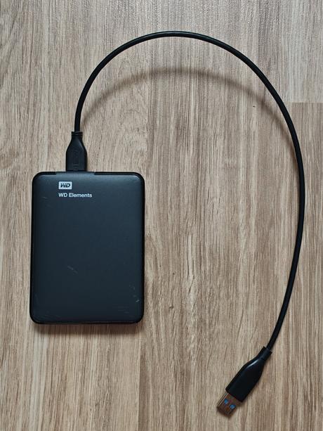 Externý hdd wd elements, 