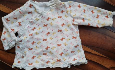 H&m zavinovacia kosielka 0/1 m, h&m,50