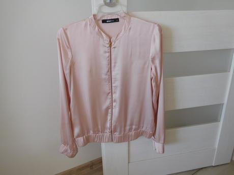 Saténová ležerná mikinka-trikot-34/36v gina, gina,36